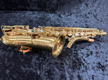 Vintage 1922 Buescher True Tone Alto Saxophone in Restored Gold Lacquer, Serial #102066